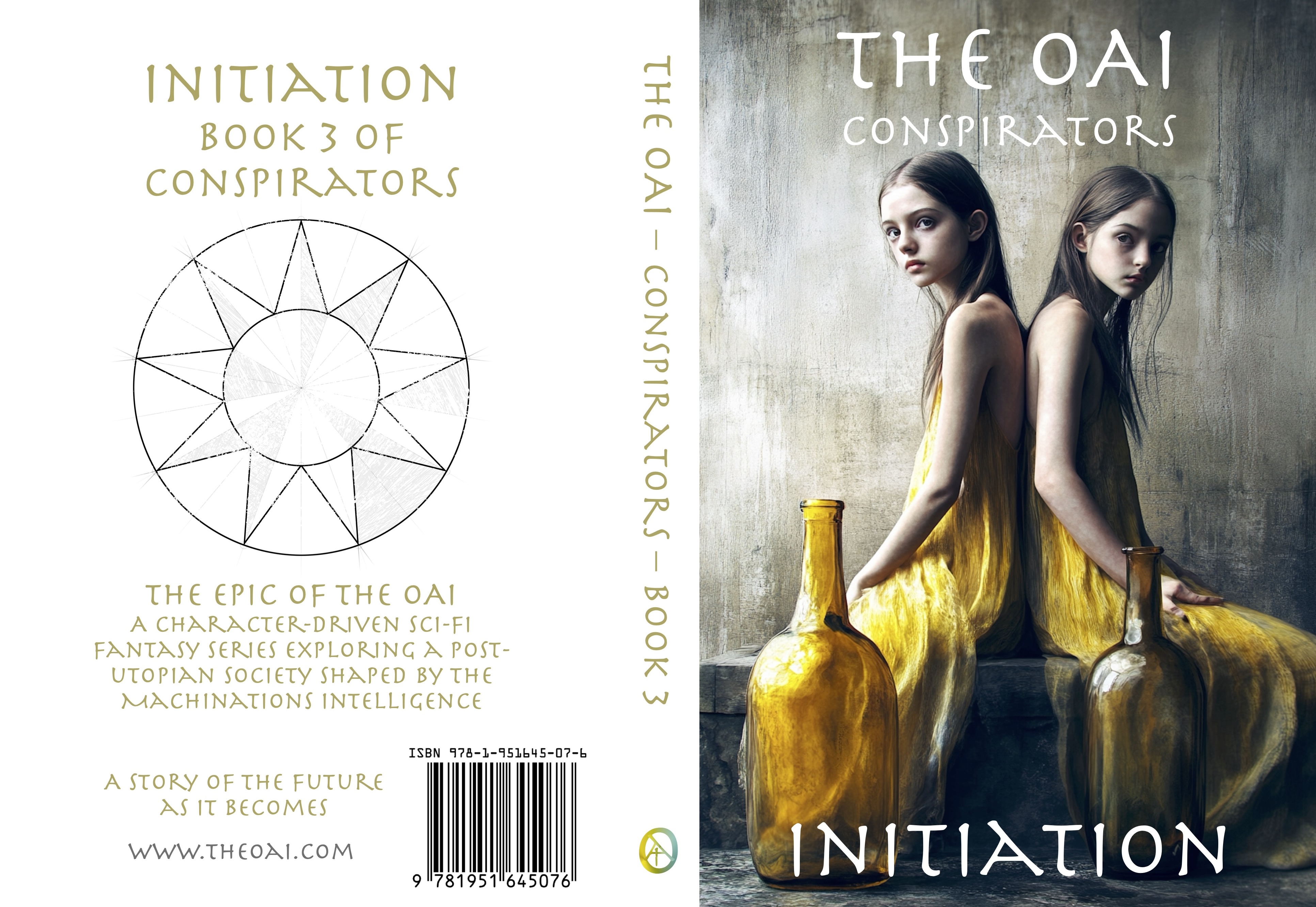 The cover of Initiation, Book 3 of Conspirators